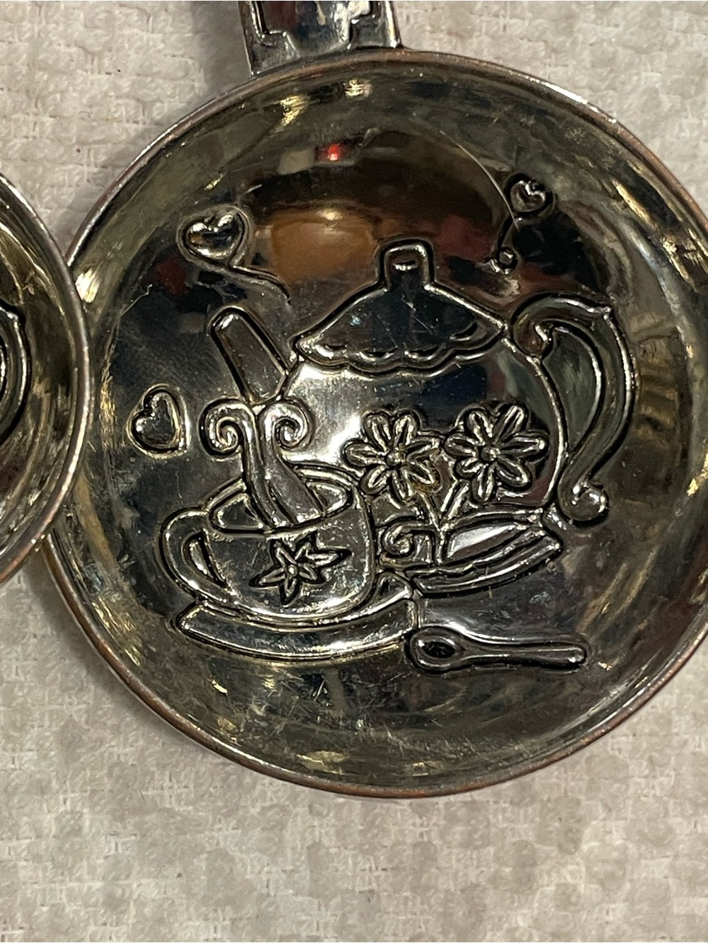 Source Unknown Silver-Tone Decorative Nesting Measuring Spoons - Picture 14 of 16